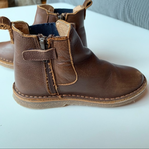 Cyrillus brown leather shoes size 8.5 - Picture 6 of 8